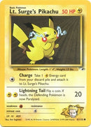 Lt. Surge's Pikachu (81/132) [Gym Heroes Unlimited] - Comfy Hobbies