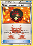 Team Magma's Great Ball (31/34) [XY: Double Crisis] - Comfy Hobbies