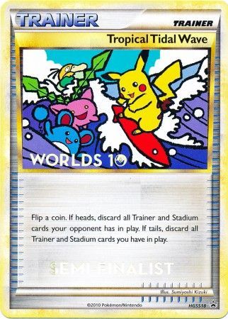 Tropical Tidal Wave (HGSS18) (Semi Finalist) [HeartGold & SoulSilver: Black Star Promos] - Comfy Hobbies