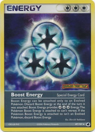 Boost Energy (87/101) (Stamped) [EX: Dragon Frontiers] - Comfy Hobbies