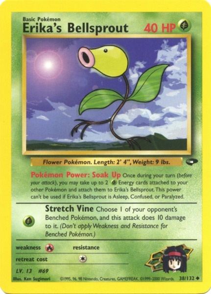 Erika's Bellsprout (38/132) [Gym Challenge Unlimited] - Comfy Hobbies