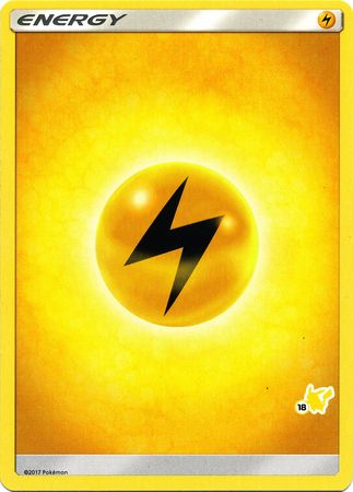 Lightning Energy (Pikachu Stamp #18) [Battle Academy 2020] - Comfy Hobbies