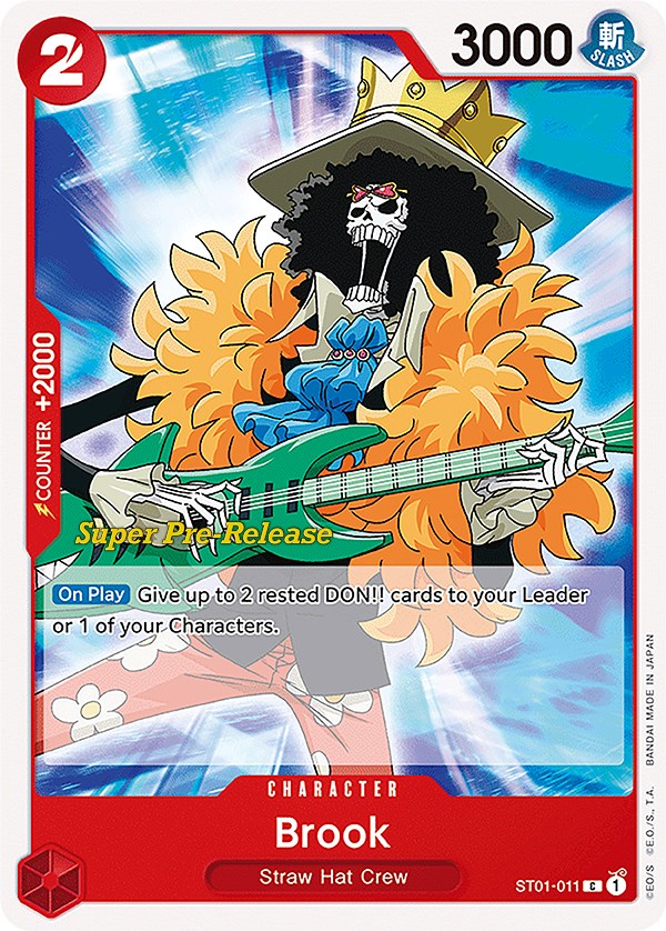 Brook [Super Pre-Release Starter Deck: Straw Hat Crew] - Comfy Hobbies