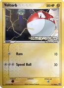 Voltorb (71/106) (Stamped) [EX: Emerald] - Comfy Hobbies