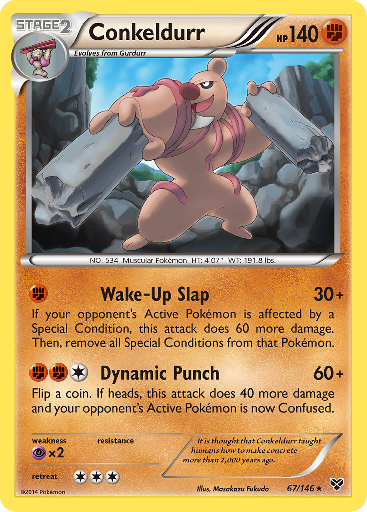 Conkeldurr (67/146) [XY: Base Set] - Comfy Hobbies