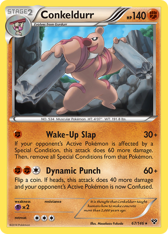 Conkeldurr (67/146) [XY: Base Set] - Comfy Hobbies