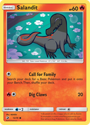Salandit (13/70) [Sun & Moon: Dragon Majesty] - Comfy Hobbies