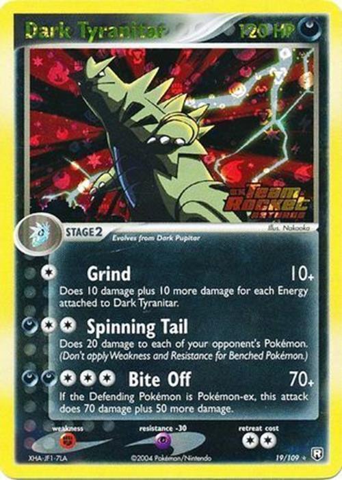 Dark Tyranitar (19/109) (Stamped) [EX: Team Rocket Returns] - Comfy Hobbies