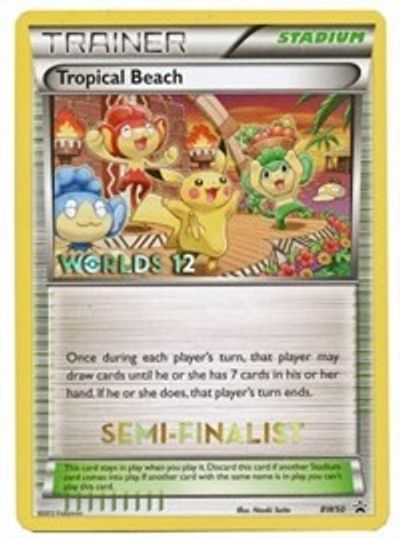 Tropical Beach (BW50) (Semi Finalist) [Black & White: Black Star Promos] - Comfy Hobbies