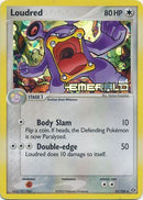 Loudred (35/106) (Stamped) [EX: Emerald] - Comfy Hobbies