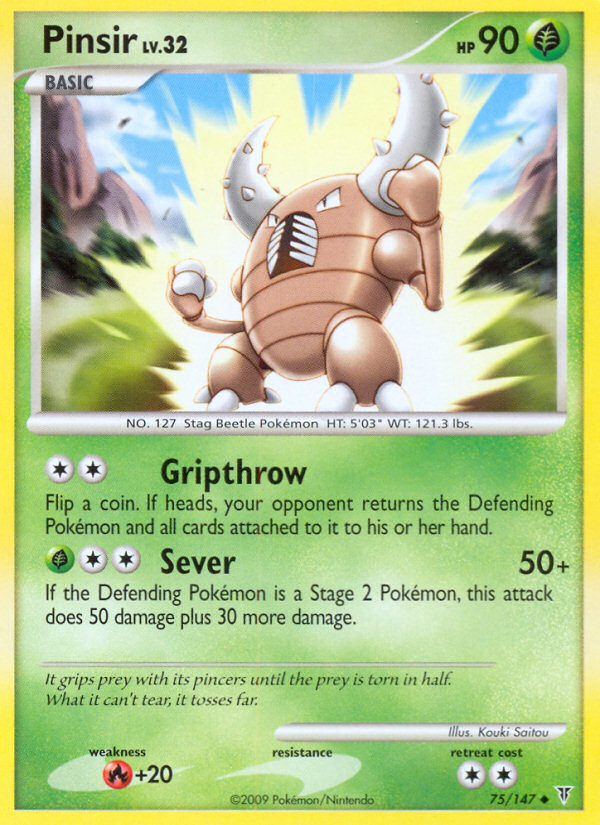 Pinsir (75/147) [Platinum: Supreme Victors] - Comfy Hobbies