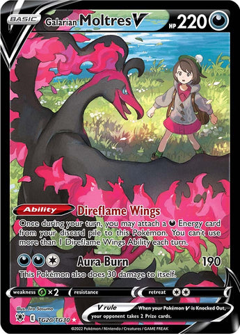 Galarian Moltres V (TG20/TG30) [Sword & Shield: Astral Radiance] - Comfy Hobbies