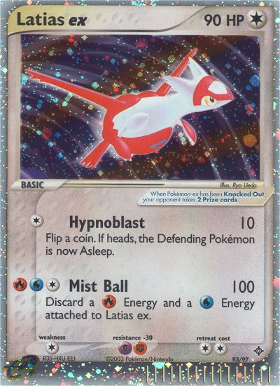 Latias ex (93/97) [EX: Dragon] - Comfy Hobbies