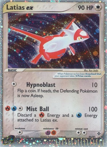 Latias ex (93/97) [EX: Dragon] - Comfy Hobbies