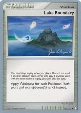 Lake Boundary (112/123) (Psychic Lock - Jason Klaczynski) [World Championships 2008] - Comfy Hobbies