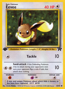 Eevee (55/82) [Team Rocket 1st Edition] - Comfy Hobbies