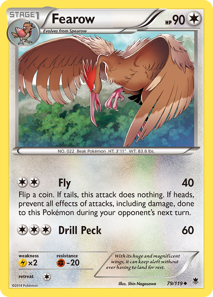 Fearow (79/119) [XY: Phantom Forces] - Comfy Hobbies