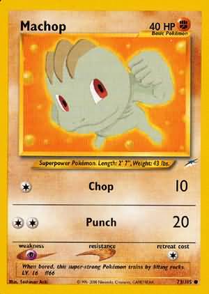 Machop (73/105) [Neo Destiny Unlimited] - Comfy Hobbies