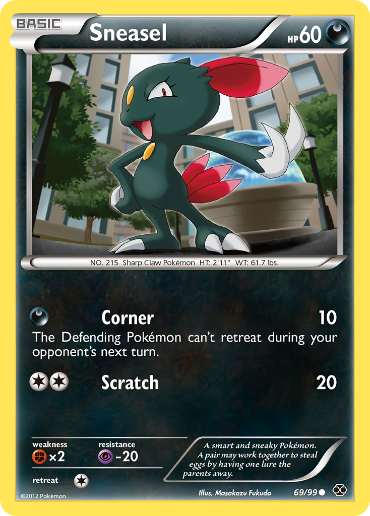 Sneasel (69/99) [Black & White: Next Destinies] - Comfy Hobbies