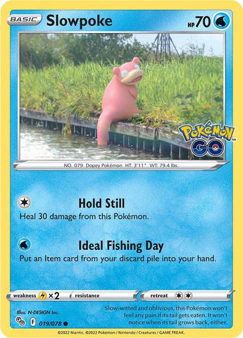 Slowpoke (019/078) [Pokémon GO] - Comfy Hobbies
