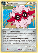 Forretress (3/90) [HeartGold & SoulSilver: Undaunted] - Comfy Hobbies