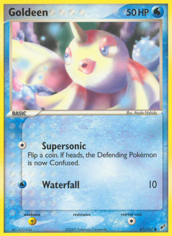 Goldeen (61/107) [EX: Deoxys] - Comfy Hobbies