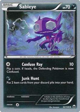 Sableye (62/108) (Darkrai Deck - Jason Klaczynski) [World Championships 2013] - Comfy Hobbies