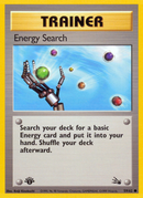 Energy Search (59/62) [Fossil 1st Edition] - Comfy Hobbies