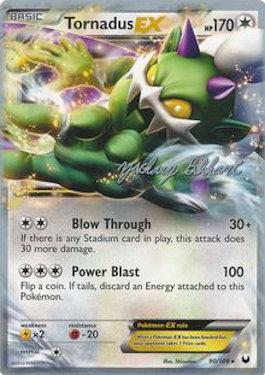 Tornadus EX (90/108) (CMT - Zachary Bokhari) [World Championships 2012] - Comfy Hobbies