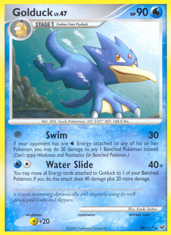 Golduck (29/127) [Platinum: Base Set] - Comfy Hobbies