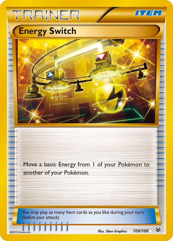 Energy Switch (109/108) [XY: Roaring Skies] - Comfy Hobbies