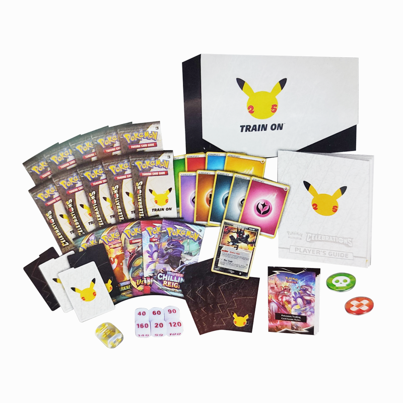 Celebrations: 25th Anniversary - Elite Trainer Box - Comfy Hobbies