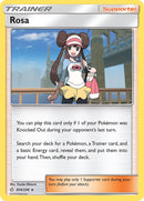 Rosa (204/236) (Theme Deck Exclusive) [Sun & Moon: Cosmic Eclipse] - Comfy Hobbies
