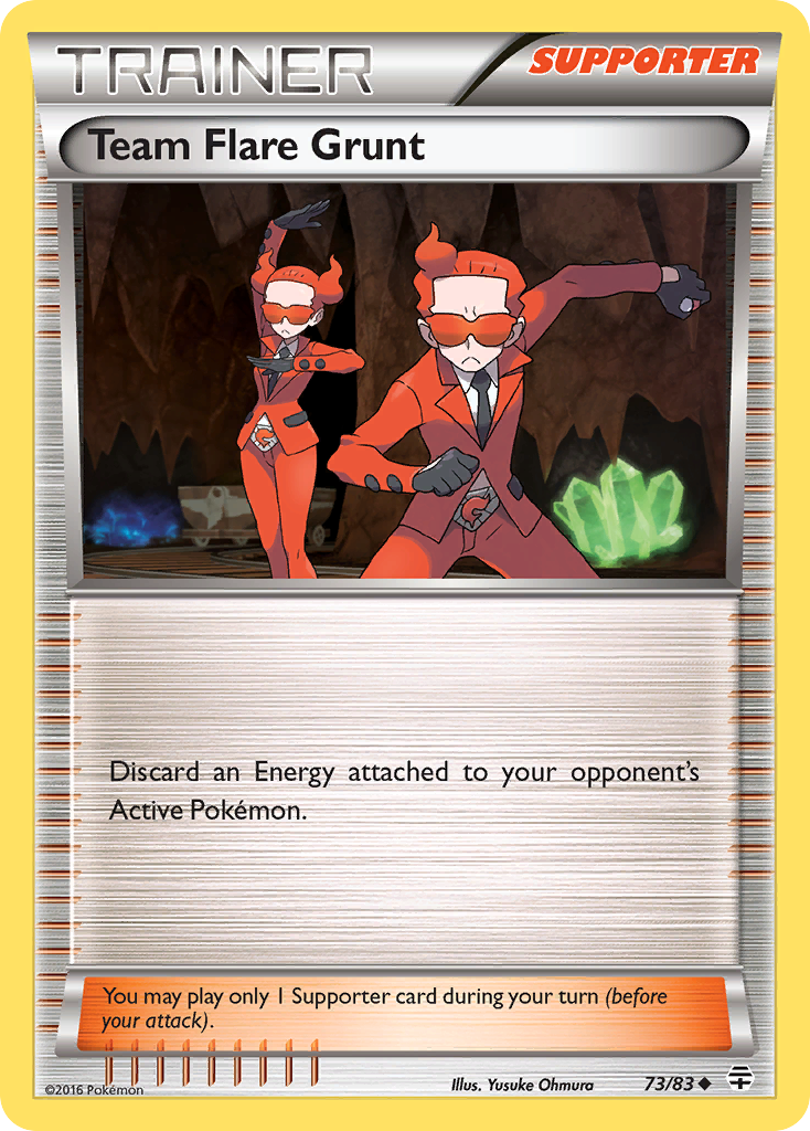 Team Flare Grunt (73/83) [XY: Generations] - Comfy Hobbies
