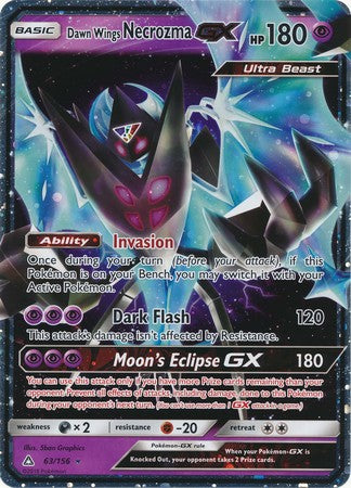Dawn Wings Necrozma GX (63/156) (Jumbo Card) [Sun & Moon: Ultra Prism] - Comfy Hobbies