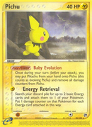 Pichu (20/100) [EX: Sandstorm] - Comfy Hobbies