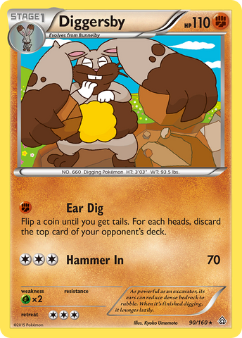 Diggersby (90/160) [XY: Primal Clash] - Comfy Hobbies