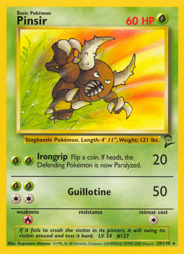 Pinsir (29/130) [Base Set 2] - Comfy Hobbies