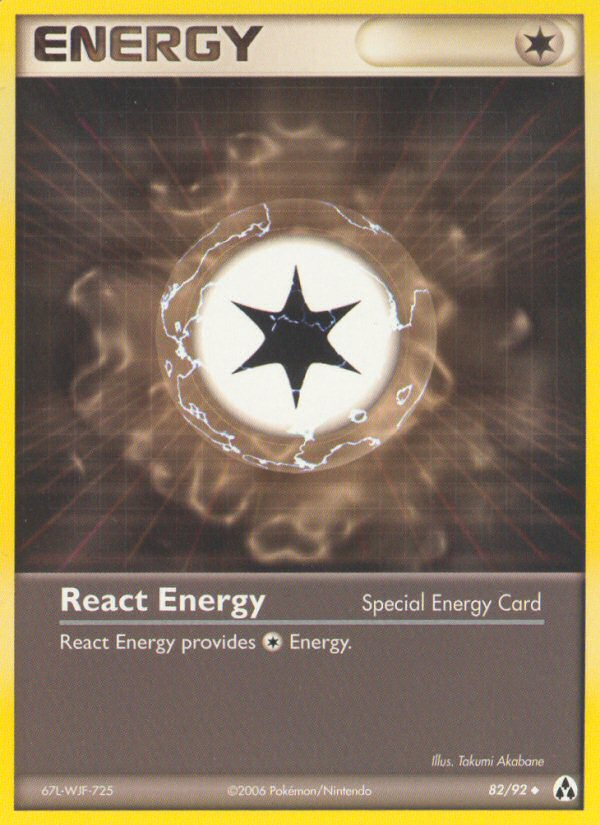 React Energy (82/92) [EX: Legend Maker] - Comfy Hobbies