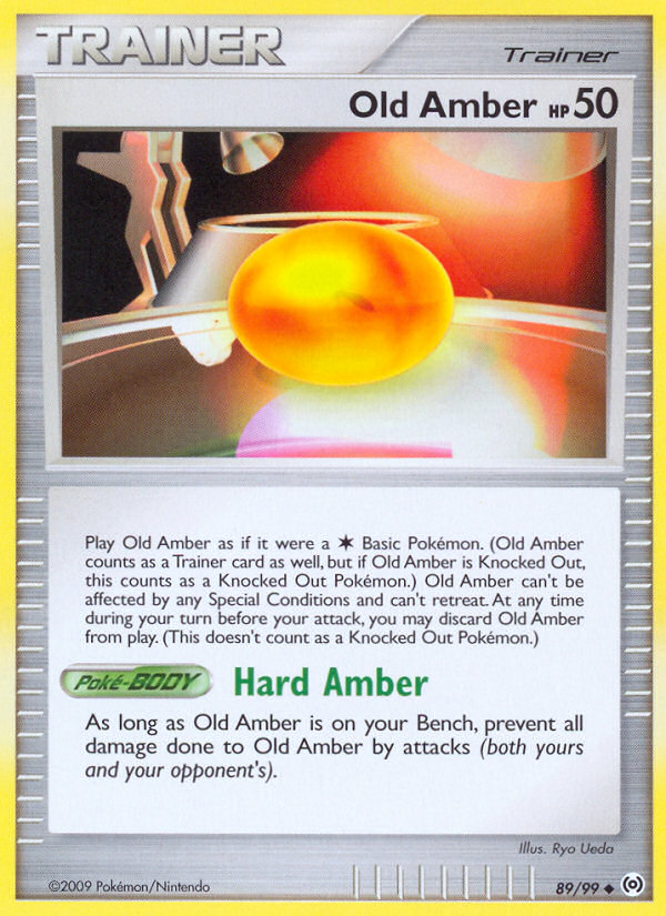 Old Amber (89/99) [Platinum: Arceus] - Comfy Hobbies