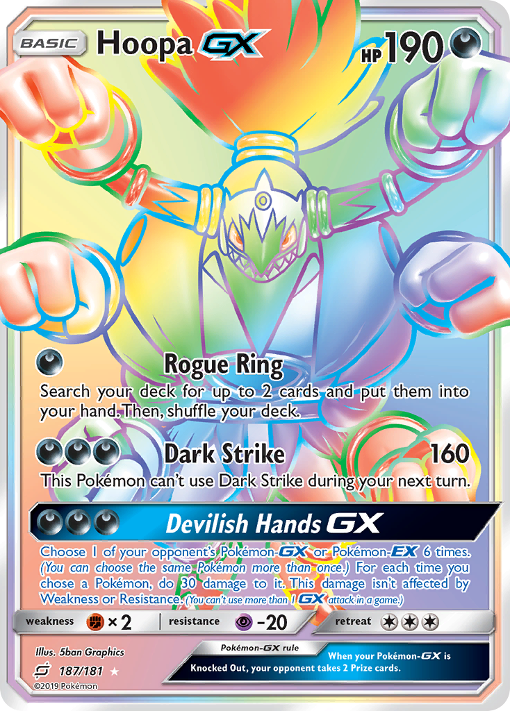 Hoopa GX (187/181) [Sun & Moon: Team Up] - Comfy Hobbies