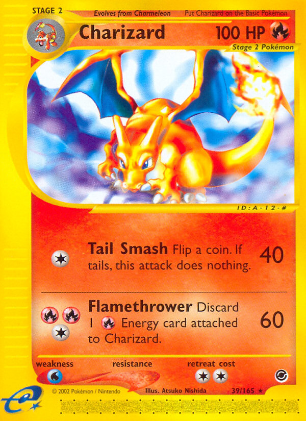 Charizard (39/165) [Expedition: Base Set] - Comfy Hobbies