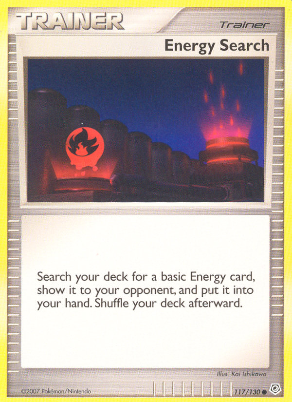 Energy Search (117/130) [Diamond & Pearl: Base Set] - Comfy Hobbies