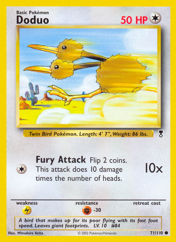 Doduo (71/110) [Legendary Collection] - Comfy Hobbies