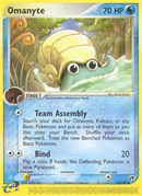 Omanyte (70/100) [EX: Sandstorm] - Comfy Hobbies