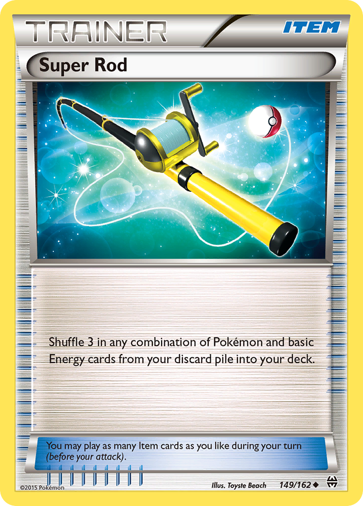 Super Rod (149/162) [XY: BREAKthrough] - Comfy Hobbies