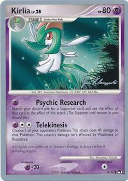 Kirlia LV.28 (8/17) (Psychic Lock - Jason Klaczynski) [World Championships 2008] - Comfy Hobbies