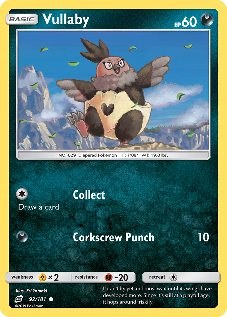 Vullaby (92/181) [Sun & Moon: Team Up] - Comfy Hobbies