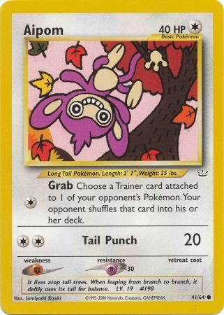 Aipom (41/64) [Neo Revelation Unlimited] - Comfy Hobbies