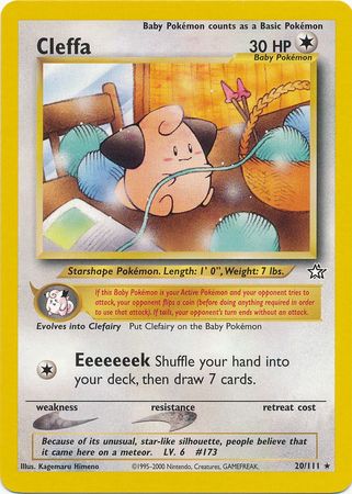 Cleffa (20/111) [Neo Genesis Unlimited] - Comfy Hobbies